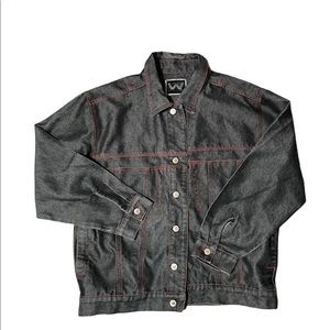 Webs denim jacket